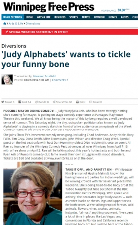 20140321 'Judy Alphabets' wants to tickle your funny bone