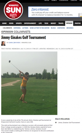 20150715@Sun Jimmy Ginakes Golf Tournament