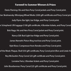 prizes